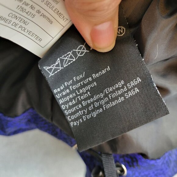 Sunice Jacket Womens 10 Purple Black Winter Parka Snowboard Ski Fox Fur … - Picture 9 of 13